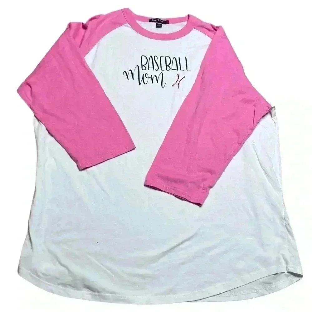 2XL Baseball mom tee!